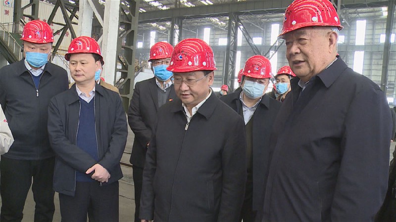 王新偉副省長到我公司調(diào)研