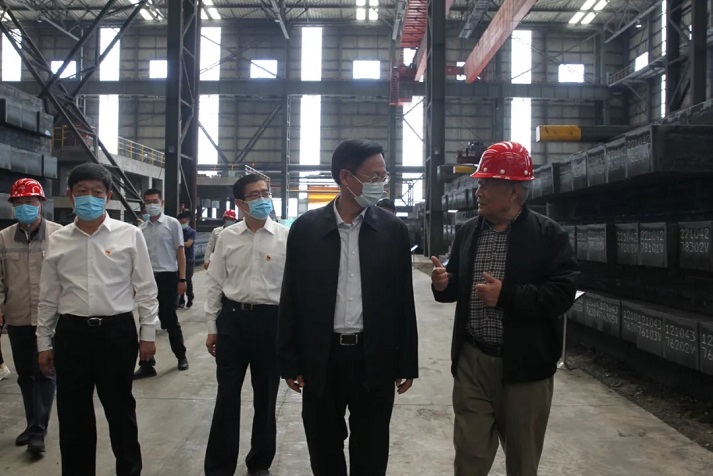 河南省政協(xié)主席劉偉來我公司調(diào)研