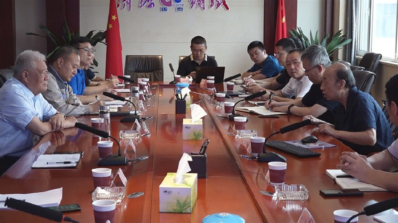 東北大學(xué)王國棟院士團(tuán)隊(duì)到訪濟(jì)源鋼鐵