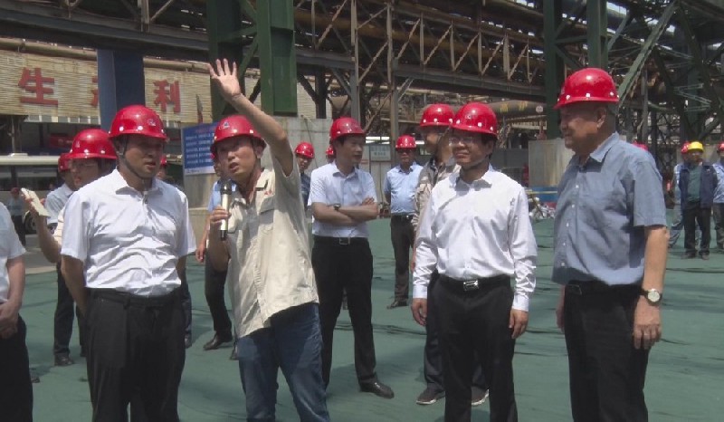 示范區(qū)第九期“三個(gè)一批”項(xiàng)目建設(shè)活動(dòng)組到我公司觀摩