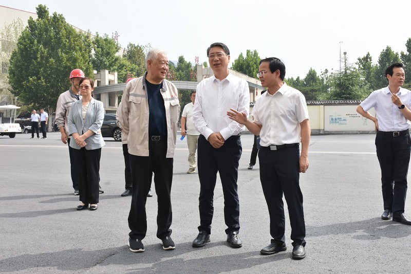 河南省副省長劉尚進(jìn)蒞臨公司視察指導(dǎo)工作